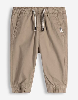 Hose - Stretchanteil - beige