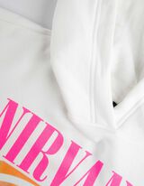 Džemperis - Nirvana - baltas