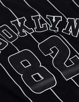 Top a canotta - Mesh - nero