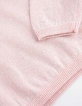 Felsőből &eacute;s nadr&aacute;gb&oacute;l &aacute;ll&oacute; szett - Lurex - rozsaszin