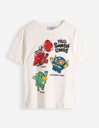 T-Shirt - Pinata Smashlings - Off-White