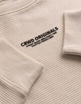 Langarmshirt - Oversized Fit - hellgrau