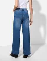 Jeans - Wide Fit - blu