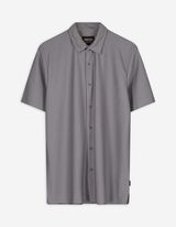 Hemd - einfarbig - beige