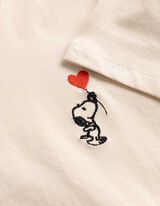 T-shirt - Snoopy - wit