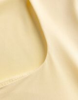 Langarmshirt - Slim Fit - hellgelb