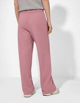 Hlače - Raztegljiv pas - vijolicna