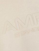 Mikina s kapucí - Nadměrný střih Oversized Fit - bílá