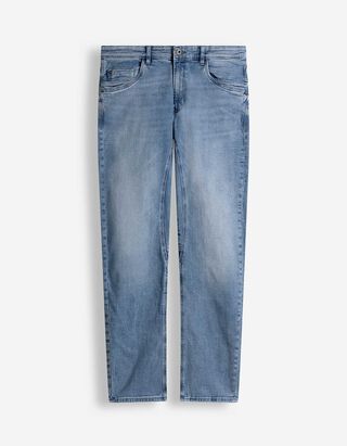 Dž&iacute;ny - Modern Straight Fit - tmave modra