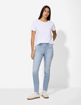 Jeans - einfarbig - hellblau