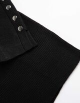 Trui - LENZING™ ECOVERO™ - zwart