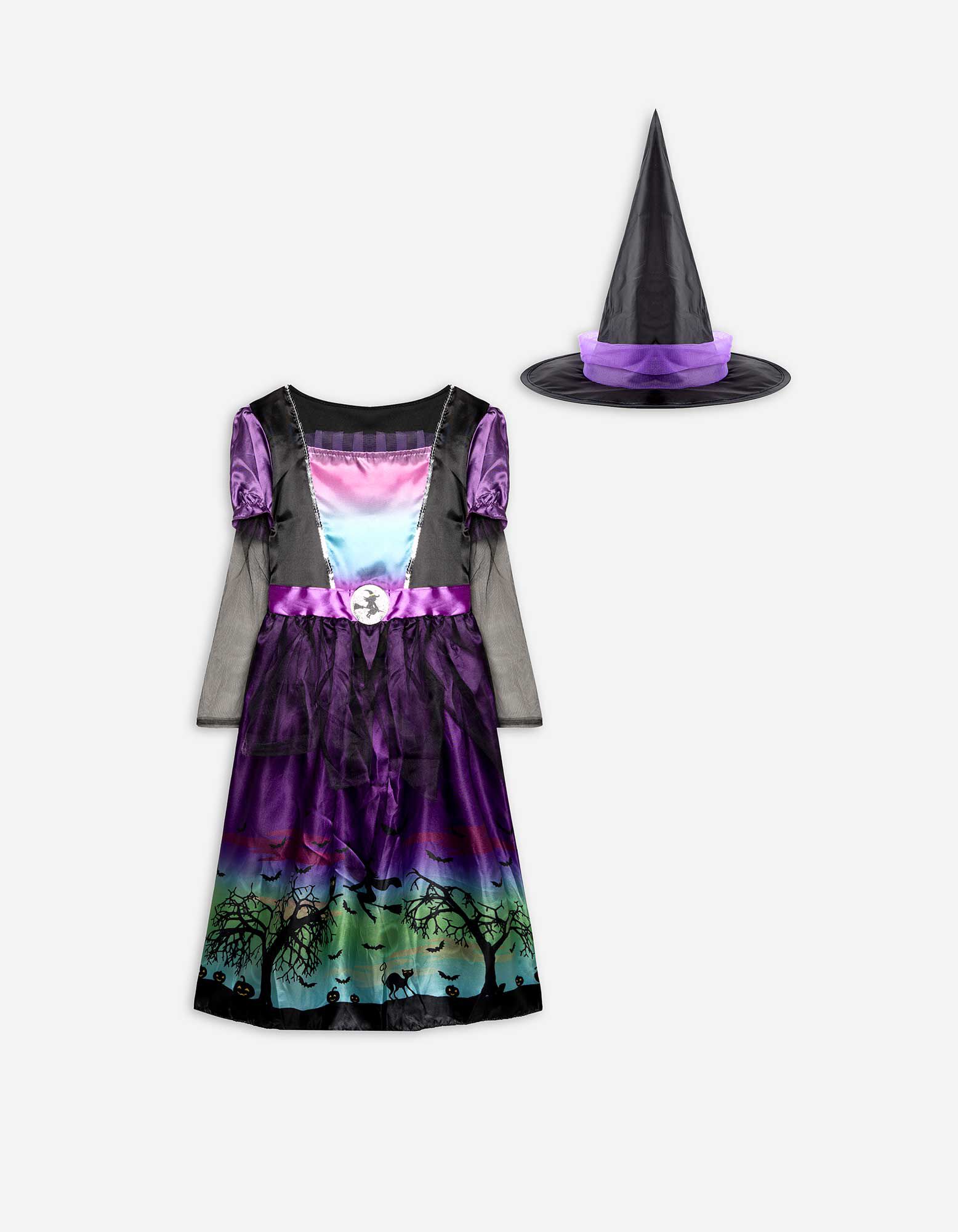 Hexenset - Halloween - Schwarz