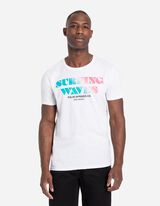 Tričko - Predná potlač - biely