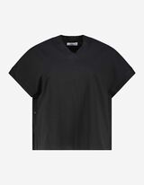 Maglia - Percentuale di viscosa - nero