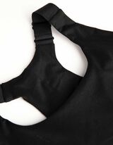 Sutien bralette - Material cu uscare rapidă - Negru