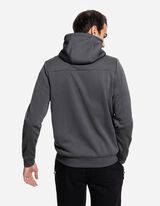 Felpa aperta - Imbottitura - grigio scuro