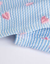 Set od gornjeg dela bikinija i bikini gaćica - vezivanje - bela