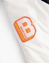 Jacke - R&uuml;ckenapplikation - dunkelblau