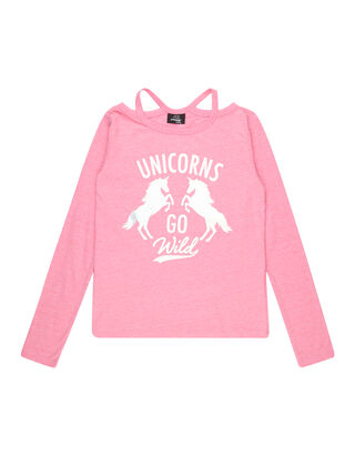 M&auml;dchen Longsleeve mit Print