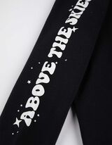 Meleg&iacute;tőfelső - H&aacute;tul nyomtatott minta - fekete