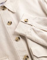 Leinen-Optik - beige