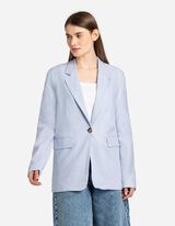 Blazer - Leinen-Mix