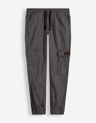 Cargo broek - Twill - donkergrijs