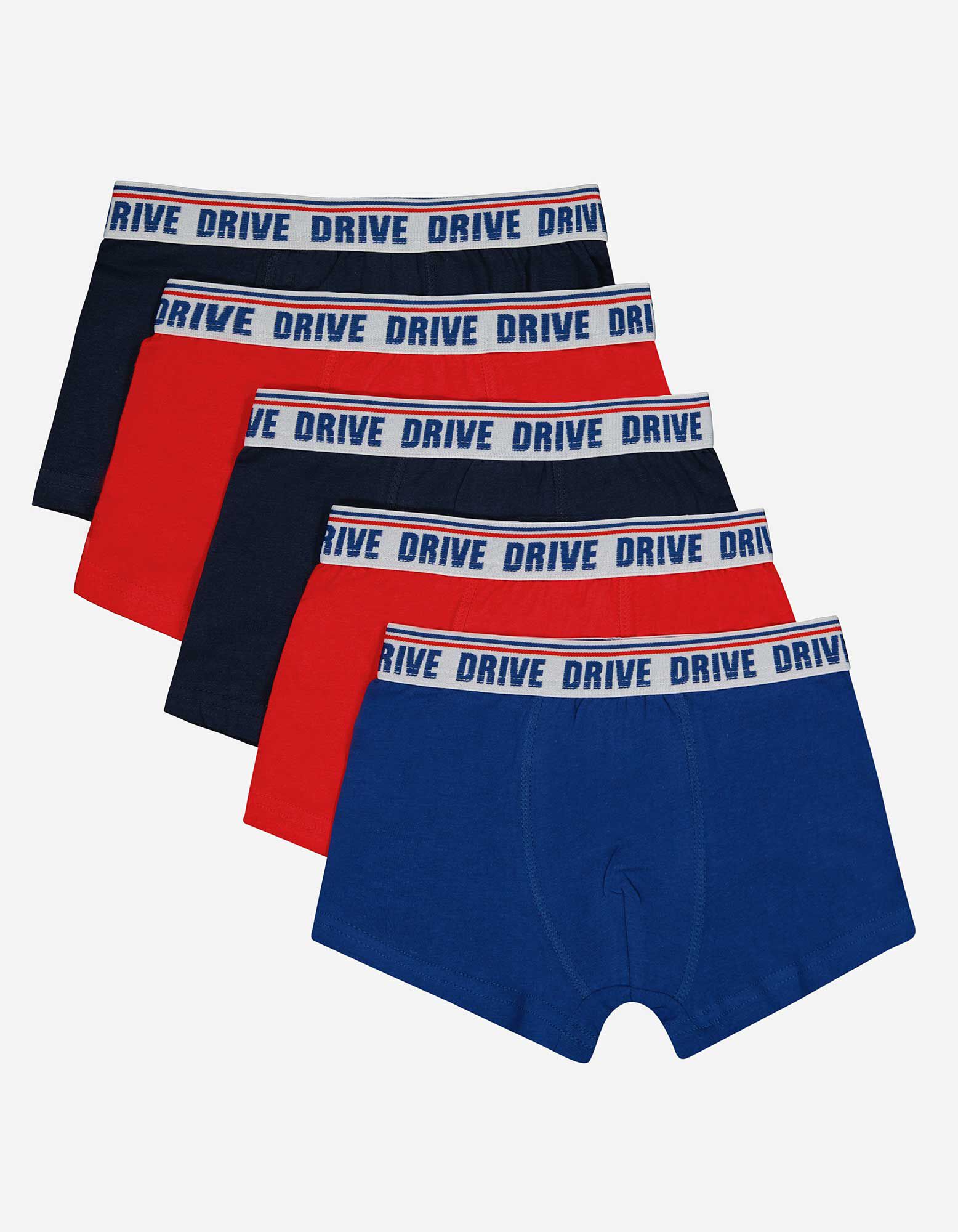 Boxershort - Set van 5 - donkerblauw