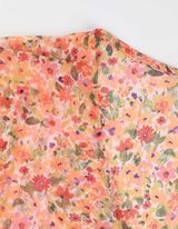 Haljina - Lažni preklop - ruzicasta