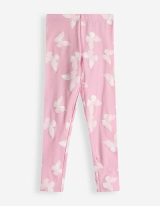 Leggings - Allover-Print - rosa