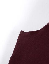 Kleid - Ärmellos - dunkellila