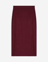 Gonna - Spacco laterale - rosso scuro