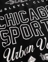 T-Shirt - V-Ausschnitt - schwarz