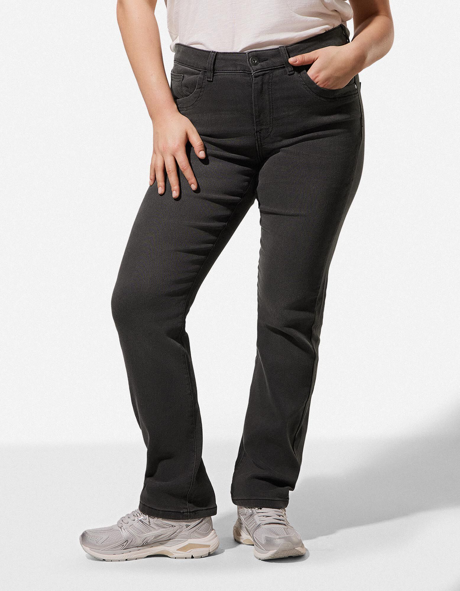 Jeans - grau