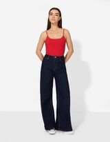 top - jednokolorowy - czerwony