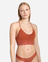 Fűző - Varratmentes - világos barna