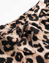 Pantalone - Leopard print - bez