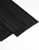 Kelnės - Klostės - juodas