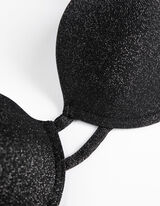 Push-up podprsenka - Push-up efekt - cierna