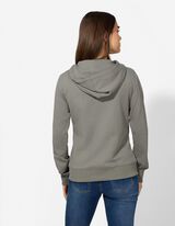 Veste molletonn&eacute;e - Capuche &agrave; cordon - Vert