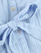 Ruha - Muszlin - vilagoskek