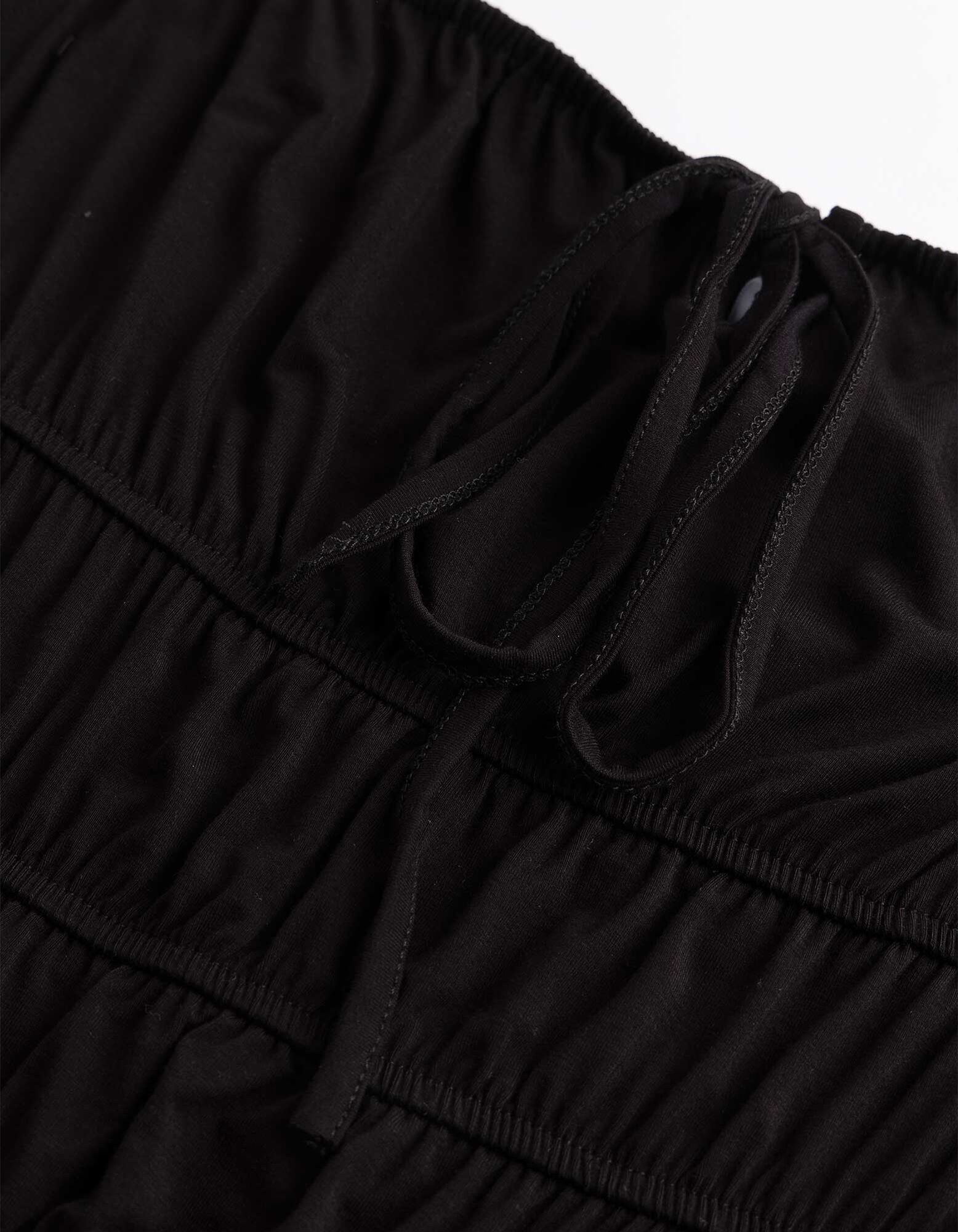 Kleid - Viskose-Anteil - Schwarz