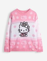 Pullover en tricot - Hello Kitty - rose