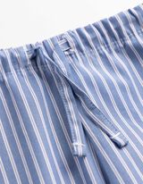 Pyjamahose - Streifen - wei&szlig;