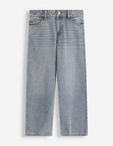 Jeans hlače - Kroj Baggy Fit - svetlo modra