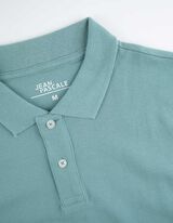 Polo - Chiusura tramite bottone - turchese
