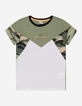 T-shirt - Tekstprint - lichtgroen