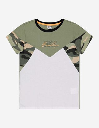 T-shirt - Tekstprint - lichtgroen