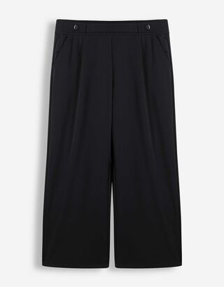 Culotte - Eingrifftaschen - Schwarz
