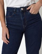 Jeans - Mom Fit - dunkelblau